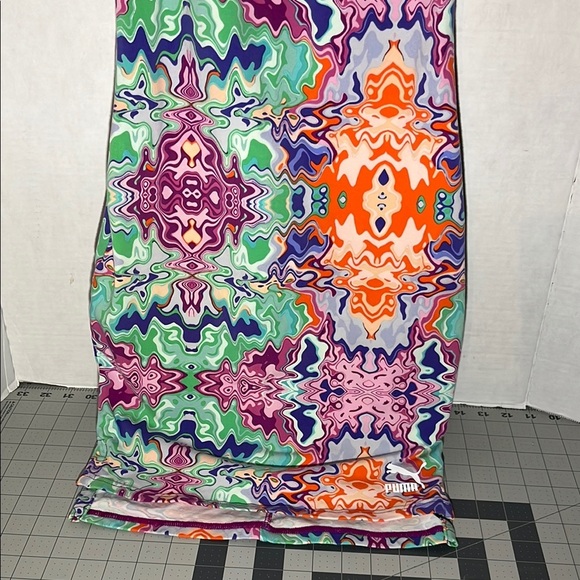 Puma Multicolor Abstract Midi Dress - Picture 9 of 9